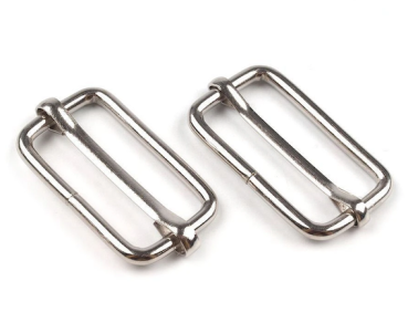 Stegschnalle Nickel - 33 mm